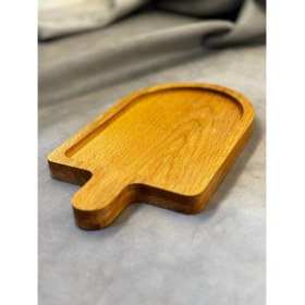 Resim Ahşap Dondurma Çerezlik,servislik,sunumluk 