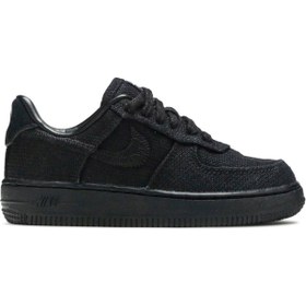 Resim Air Force 1 Stussy Çocuk Spor Ayakkabı DD1578 001 