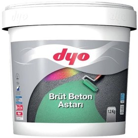 Resim Dyo Brüt Beton Astarı 12 Kg Yeşil 