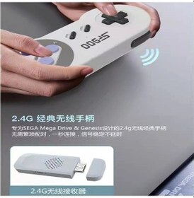 Resim Ankatek Tv Sf900 Sf900 Retro Oyun Konsolu Nostaljik Mini Kablosuz Hd Çift 2.4ghdmı 1700+ Oyun 16-bit 1500 Xz - 128g-yellow 