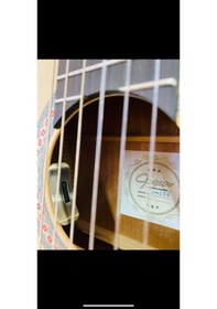 Resim Guson C-1Eq Model Maun Ağacı Elektro Klasik Gitar-Aktif Manyetik 