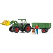 Resim Schleich Çekicili Traktör 42608 