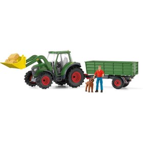 Resim Schleich Çekicili Traktör 42608 