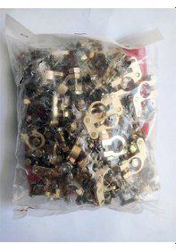 Resim Akü Kesme Gerçek Kutup Başı (+) 50 Li Poşet Pirinç 