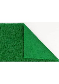 Resim YEŞİL COLOURMAT Kaydırmaz Kaymaz Yolluk Karmaşık Halı Kıvırcık Paspas 120 cm X 700 cm 