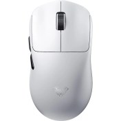 Resim Aula SC800 Lightweight PAW3395 Sensor 26000 Dpı 8000Hz Kablolu ve Kablosuz Gaming Oyuncu Mouse Beyaz 