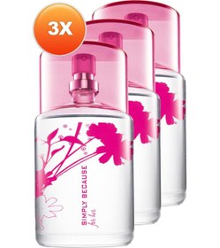 Resim Avon Simply Because For Her Kadın Edt 50 ml Üçlü Set 