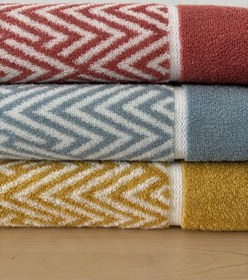 Resim İpliği Boyalı El/saç Havlusu-%100 Pamuk & Yumuşak & Çizgili Havlu Terra 