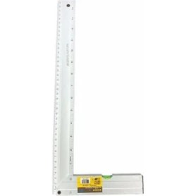 Resim Ymc Meşem Alüminyum Gönye Terazili 40 cm Üstün Kaliteli KOD:563 