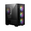 Resim MSI MAG PANO M100R PZ Black 4x120mm ARGB Fan USB 3.2 Micro-ATX Tower Gaming (Oyuncu) Kasa 