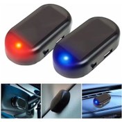 Resim Büro Ev Ofis Arabası İçin Araç İçi Solar Şarjlı Güçlü Yapışkan Caydırıcı Mini Plastik Yalancı Alarm 