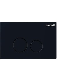 Resim Creavit Terra Mat Siyah Boyalı Kumanda Paneli Mat Siyah 