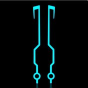 Resim On Led Işık Motosiklet Kask Kiti - Gece Sürüşü Için 3 Modlu Yanıp 