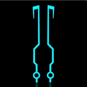 Resim On Led Işık Motosiklet Kask Kiti - Gece Sürüşü Için 3 Modlu Yanıp 