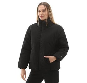 Resim Skechers W Crop Puffer Jacket Kadın Mont Siyah 
