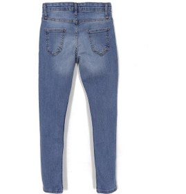 Resim Dobakids Kız Çocuk Slim Fit. Denim Pantolon Mavi 001-0002054 Mavi 