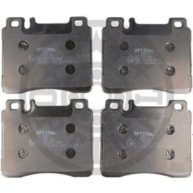 Resim Optımal Bp-09817 - Fren Balatası On Mercedes S-class W140 91 98 