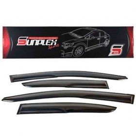 Resim SUNPLEX Renault Symbol Cam Rüzgarlığı 2008-2012 Arası 4,lü Marka 