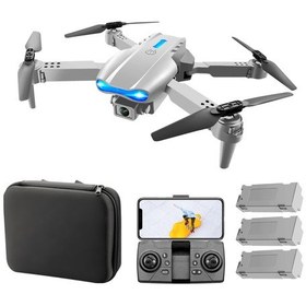 Resim Teltree "k3 E99 4k Kameralı Drone - 3 Pil, Çantada, Üç Yönlü Engelden Kaçınma, 13 Dakika Uçuş" 