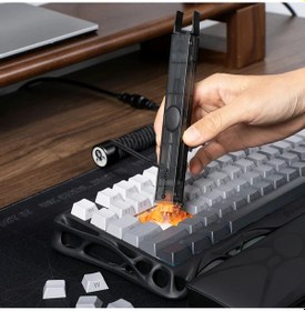 Resim Gravastar 2 Si 1 Arada Keycaps & Switch Sökücü, Mekanik Klavyeler İçin Tuş Ve Switch Çıkarıcı, Siyah 