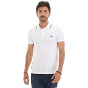 Resim Timberland Ss Jacquard Yd Polo Erkek T-Shirt Beyaz 