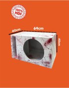 Resim ensilya 30 CM SPL L PORT PROFESYONEL BASS KABİNİ MDF DEPREM ETKİLİ 