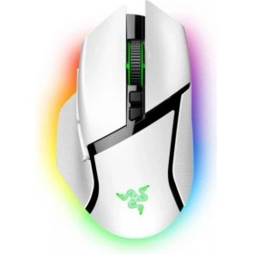 Resim Razer RZ01-04620200-R3G1 V3 Pro Beyaz Rgb Kablosuz Optik Oyuncu Mouse 