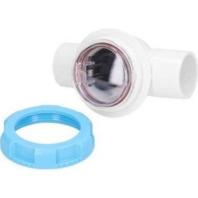 Resim Besthome1 2 İnç Şeffaf Geri Dönüş Önleyici Vana - Pompa Koruma, Havuz Spa Uyumlu 