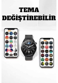 Resim Akıllı Saat Uyku Ve Sağlık Takibi Bildirim Görme Arama Cevaplama 