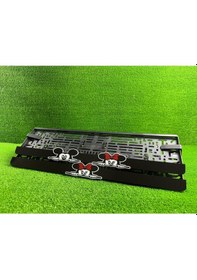 Resim Mickey - Minnie Mouse 3d Kabrtmalı Pleksi Araba Plakalığı 1 Takım 