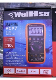 Resim Wellhise Vc97 Dijital Multimetre 