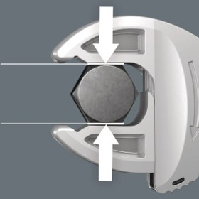 Resim Wera 7-10 x 115 mm Kendinden Ayarlanabilen Kurbağacık XS Joker Anahtar - 05020099001 