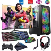 Resim ROGAME İ7 12700F 16GB DDR4 1TB m2 8GB RX580 24" Monitörlü Oyun Bilgisayarı (Gaming SET) 