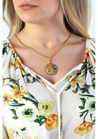 Resim Moom Mücevherat Kadın 14 Ayar Altın Yuvarlak Model Taşlı 