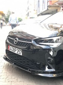 Resim Opel Corsa F Ön Ek Plastik Tampon Eki Karlık 