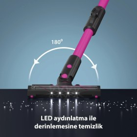 Resim Blaupunkt A 16 T Vacumaster Dikey Hazneli Şarjlı Süpürge 