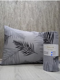 Resim Üntaş Tek Kişilik Lastikli Çarşaf + Yastık Kılıfı Gri 1 Adet 