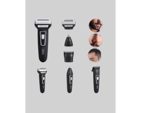 Resim TKÇ Insua 3’lü Tıraş Makinesi - 3 Farklı Kesim Başlığı, Güçlü Motor, 60 Dakika Kullanım 