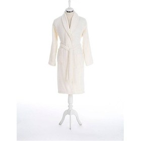 Resim Özdilek Trendy Şal Yaka Bornoz Krem L Beden (Şalyaka) Krem 