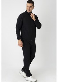 Resim Crozwise Spor Lycra Erkek Eşofman Takımı Siyah 1247-10 