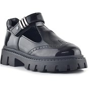 Resim Rakerplus Siyah Rugan Toka Detaylı Cırtlı Kız Çocuk Günlük Ayakkabı 