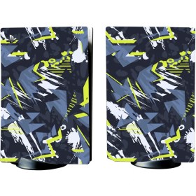 Resim Kt Grup Modern Playstation 5 Standart Kasa Dijital Versiyon Full Sticker Kaplama Seti 