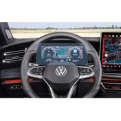 Resim corcishop Volkswagen Yeni Tiguan E-tsi 10.25 Inç Dijital Gösterge Panel Uyumlu 9h Nano Ekran Koruyucu 2024 
