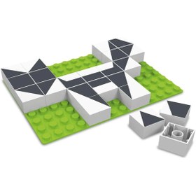 Resim Hubelino Mind Game Eğitici Kutu Oyunu Tangram (36 Parça) 410061 