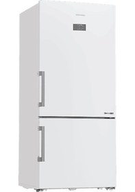 Resim Grundıg GPKND 615 615 L Duo-No Frost Alttan Donduruculu Buzdolabı Beyaz 