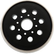 Resim Maiyame Gex125-1a Uyumlu 5 İnç 123mm 8 Delikli Pu Zımba Diski - Elektrikli Taşlama Ve Cila İçin Otomatik Yapışkan Tabanlı Palet 