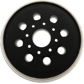 Resim Maiyame Gex125-1a Uyumlu 5 İnç 123mm 8 Delikli Pu Zımba Diski - Elektrikli Taşlama Ve Cila İçin Otomatik Yapışkan Tabanlı Palet 