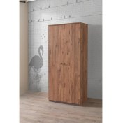 Resim Ekonomik 2 Kapılı Gardrop Elbise Dolabı 80x53x180cm 