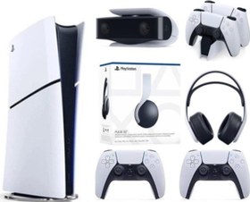 Resim Sony Playstation 5 Slim Dijital Edition +2.Dualsense + Şarj İstasyonu+ PS5 KAMERA +3D PLUS KULAKLIK 