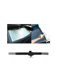 Resim Dancemonkey Araba Vantuzları Geri Çekilebilir Cam Güneşlik, 46cm, Uv Korumalı Kapak 